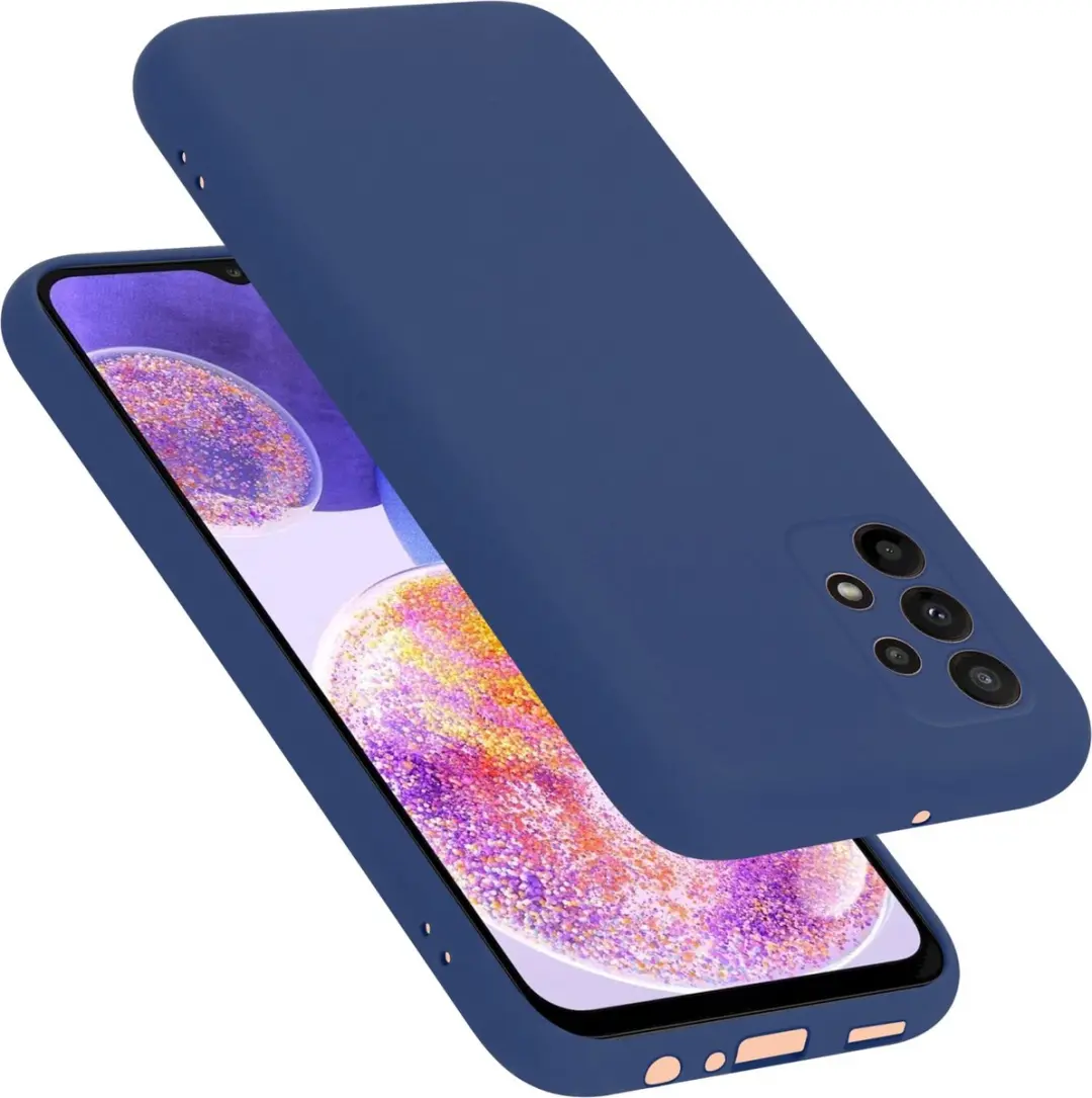 Cadorabo Hoesje geschikt voor Samsung Galaxy A23 4G / 5G in LIQUID BLAUW