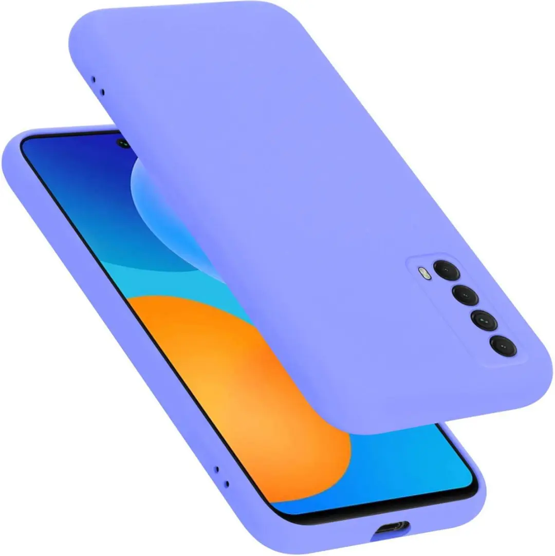 Cadorabo Hoesje geschikt voor Huawei P SMART 2021 in LIQUID LICHT PAARS