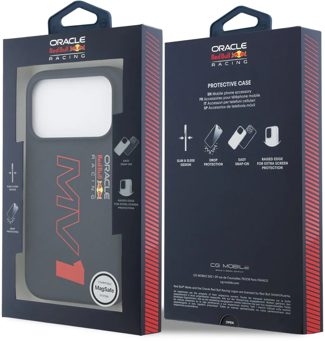 Red Bull Racing iPhone 17 Pro Hoesje - Navy - MagSafe