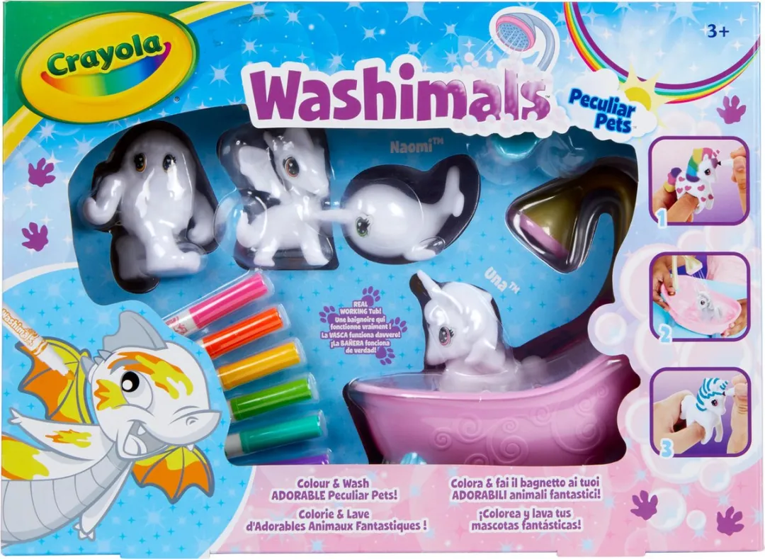 Crayola Washimals Maatwerk Vaardigheidsspel - Multicolor