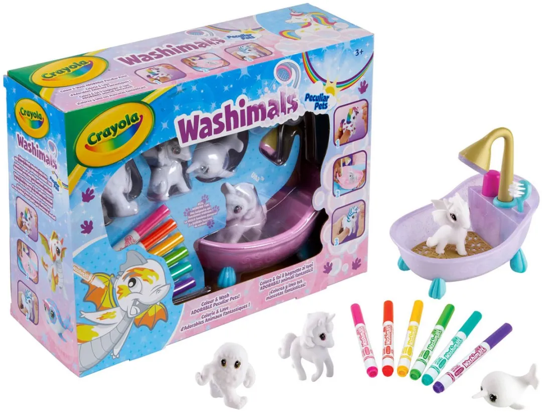 Crayola Washimals Maatwerk Vaardigheidsspel - Multicolor