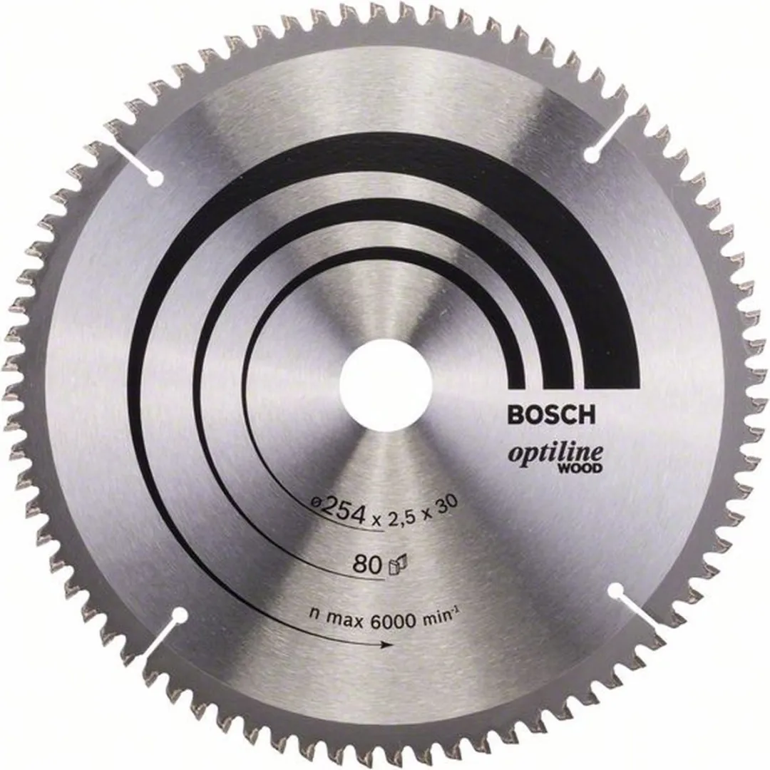 Bosch Professional PRO Wood Cirkelzaagblad Ø254mm - afbeelding 6 van 6
