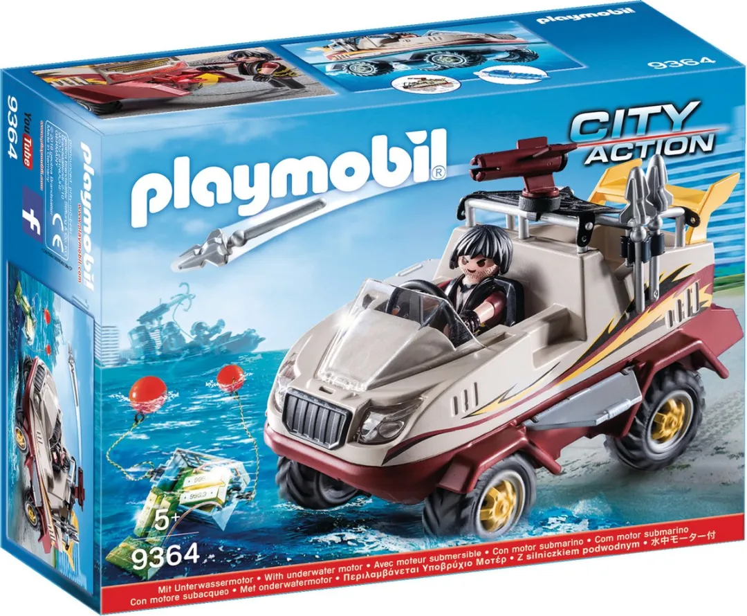 Playmobil Amfibievoertuig 9364