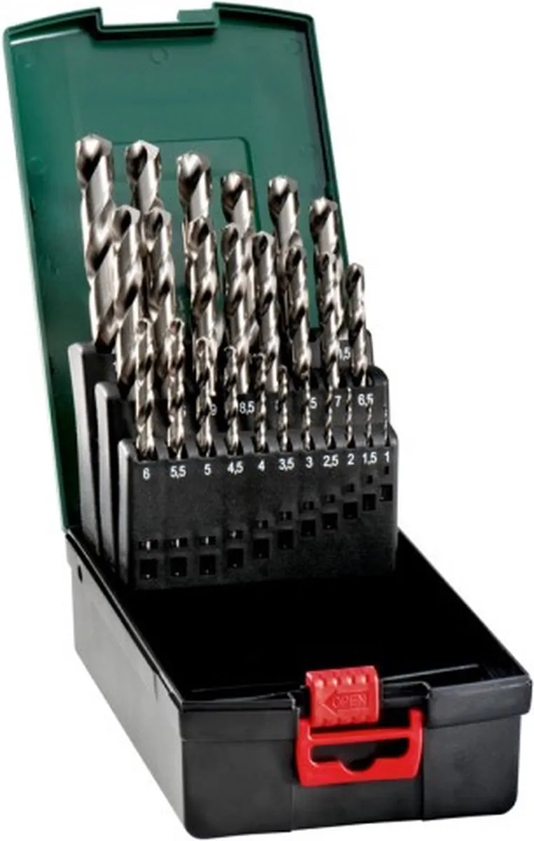 Metabo HSS-G Metaalboorset 25-delig