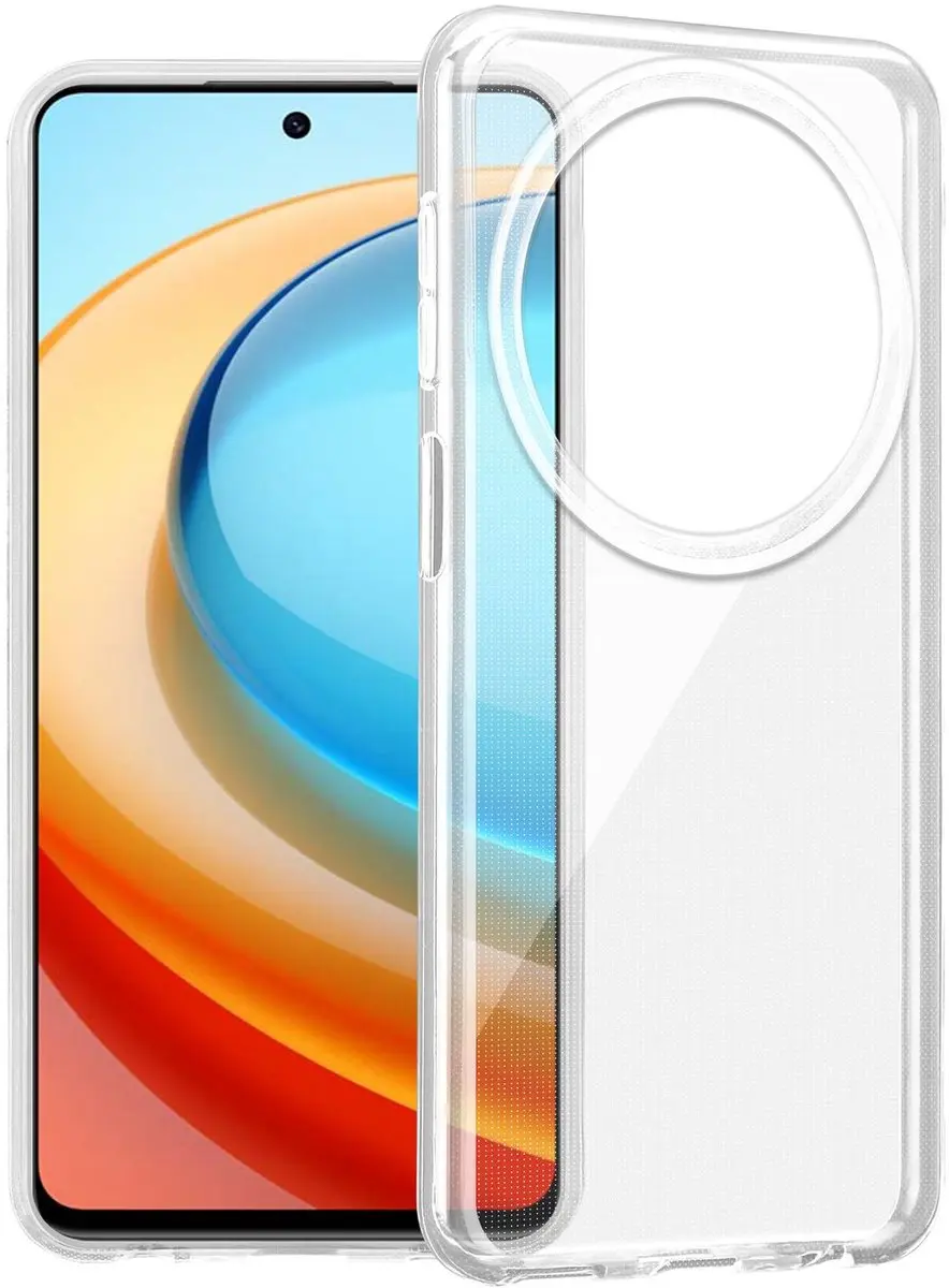 Cadorabo Hoesje geschikt voor ZTE Blade A75 5G in VOLLEDIG TRANSPARANT Niet-verg