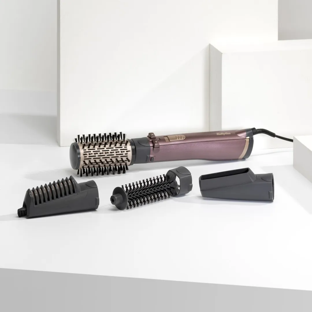 Babyliss Beliss Big Hair AS960E Föhnborstel - 1000W - Oud roze - afbeelding 6 van 6