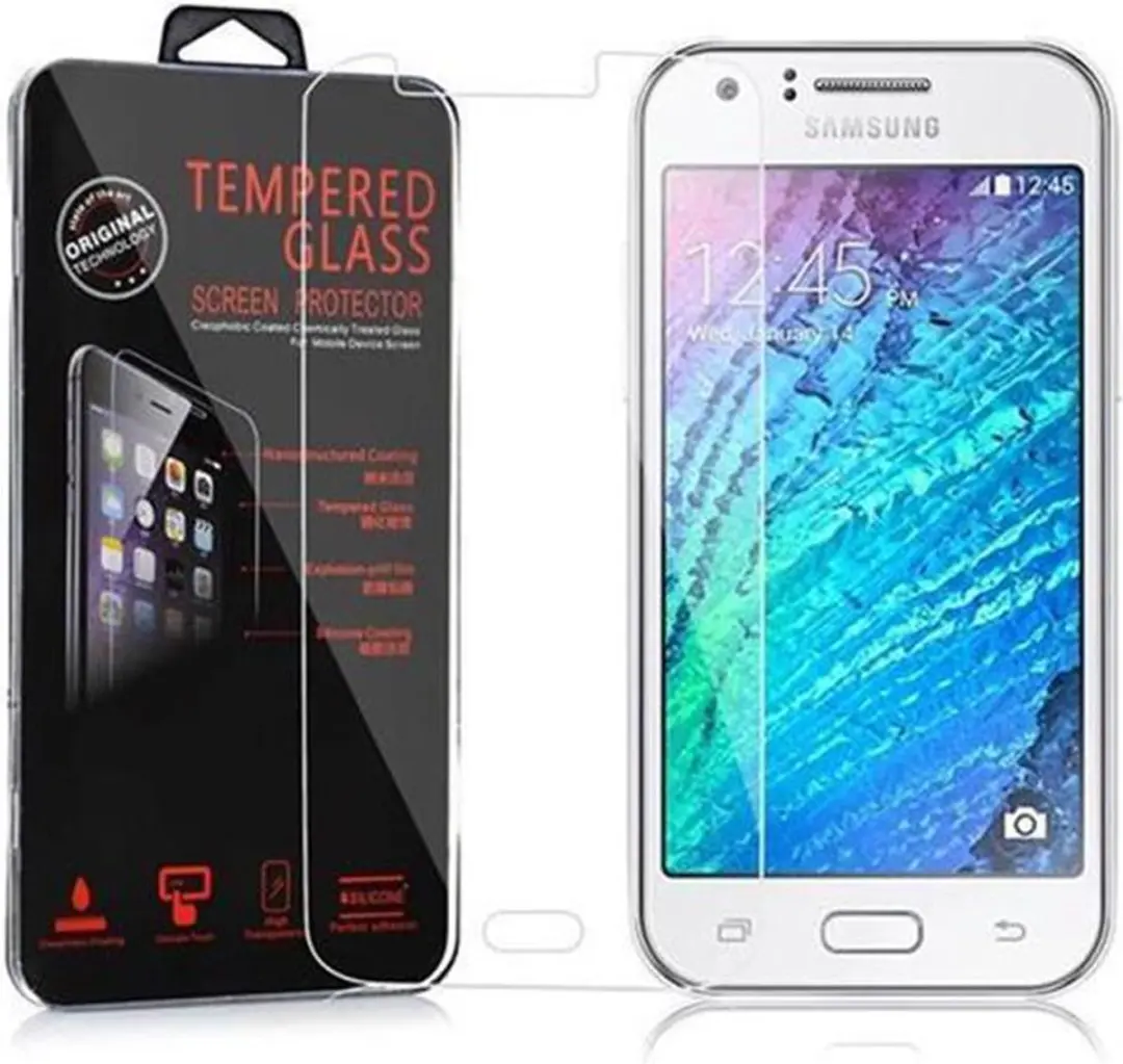 Cadorabo Screenprotector geschikt voor Samsung Galaxy J1 2015