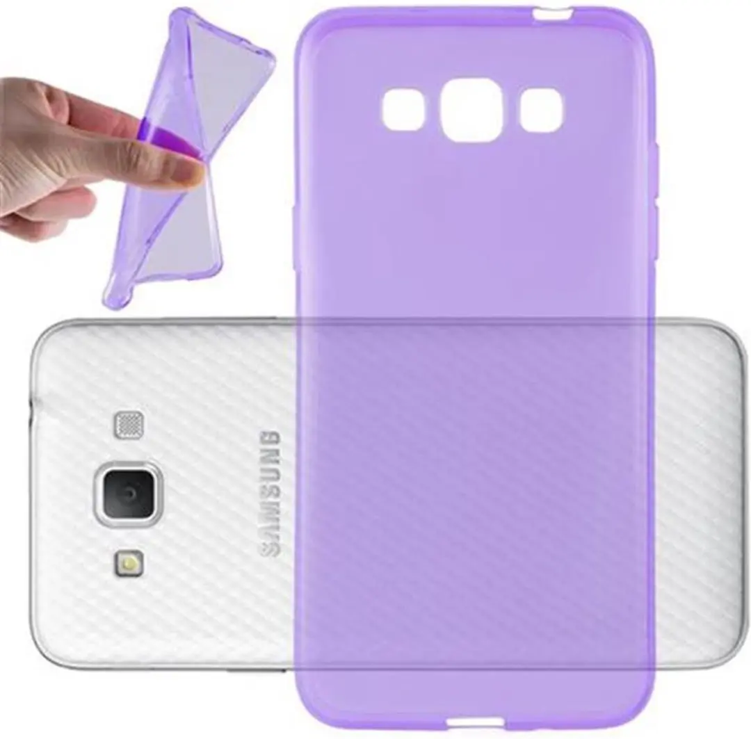 Cadorabo Hoesje geschikt voor Samsung Galaxy GRAND 3 in TRANSPARANT PAARS