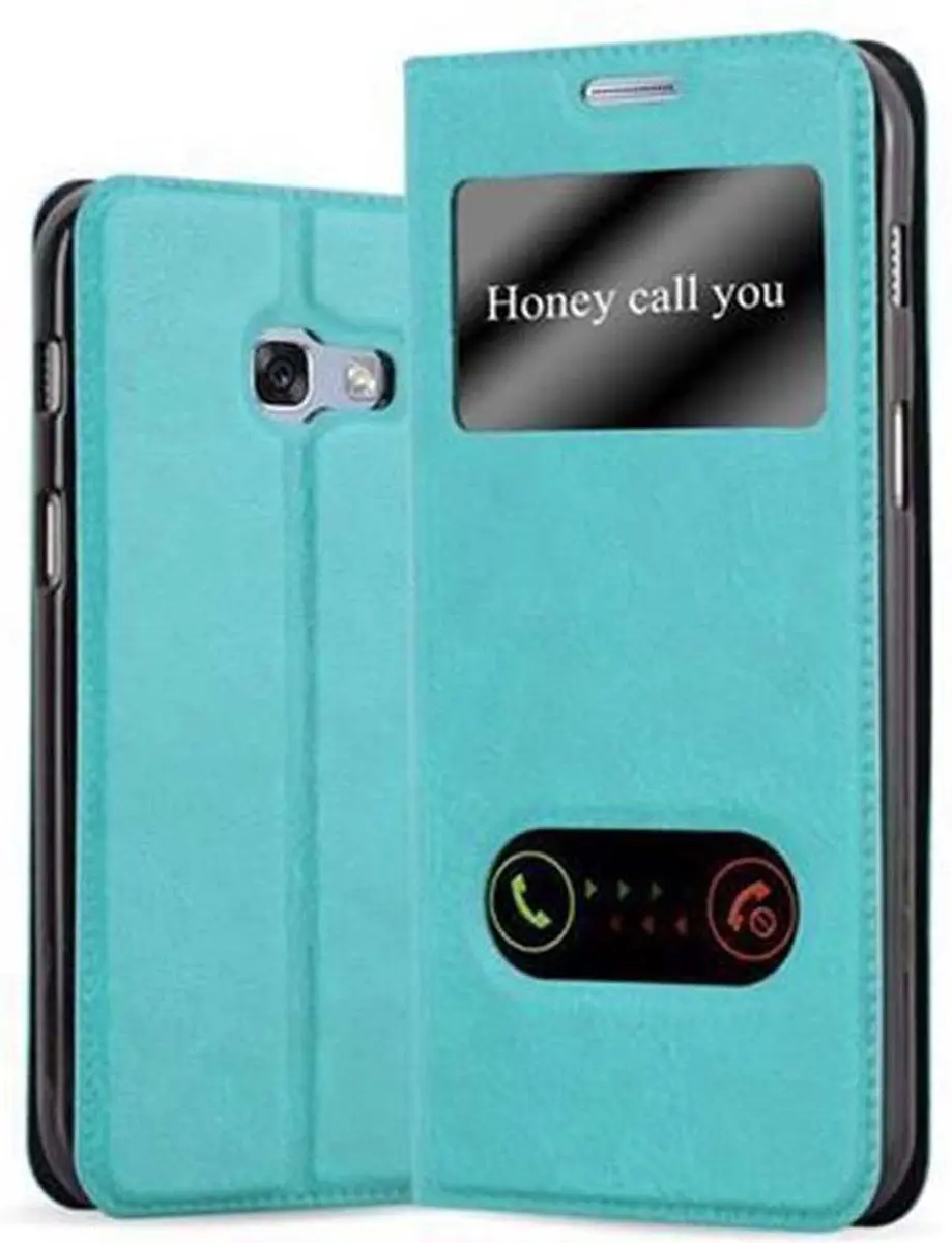 Cadorabo Hoesje geschikt voor Samsung Galaxy A5 2017 in MUNT TURKOOIS