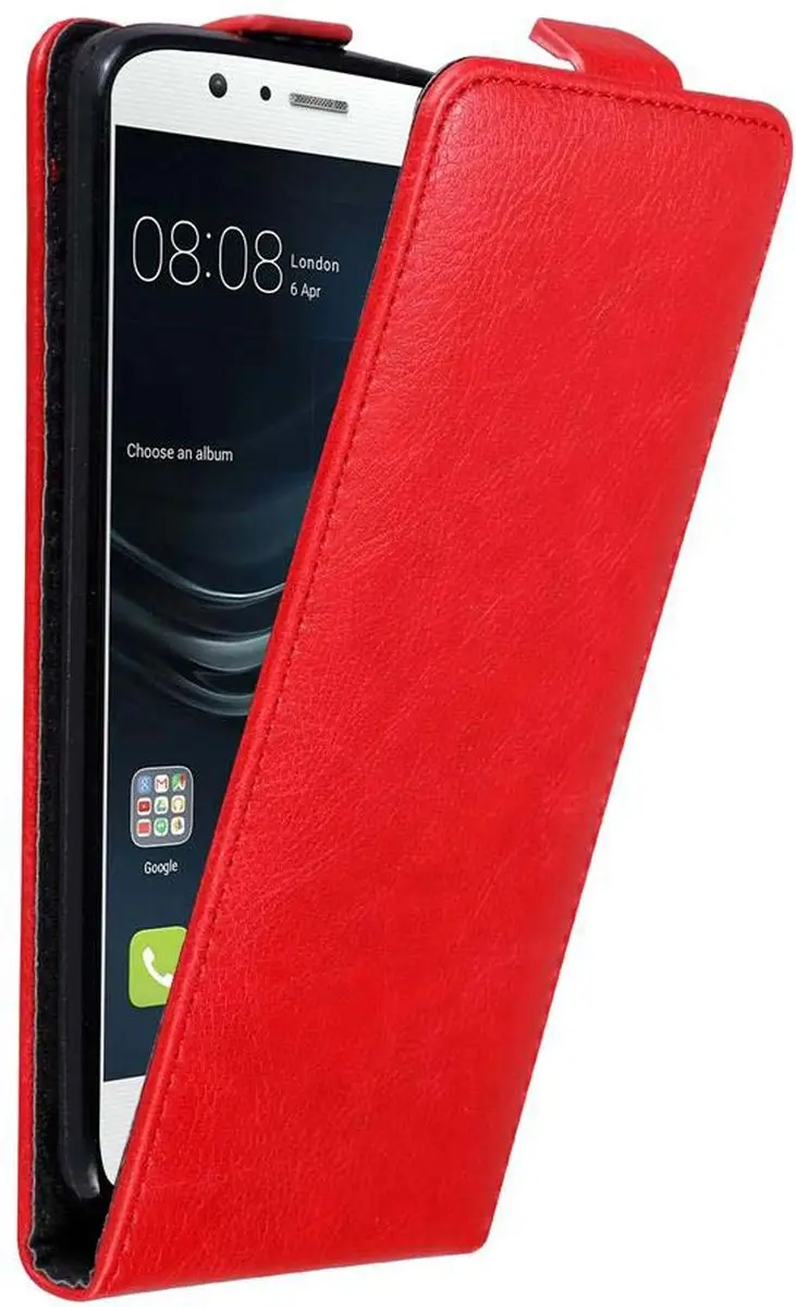 Cadorabo Hoesje geschikt voor Huawei P9 LITE 2016 / G9 LITE in APPEL ROOD