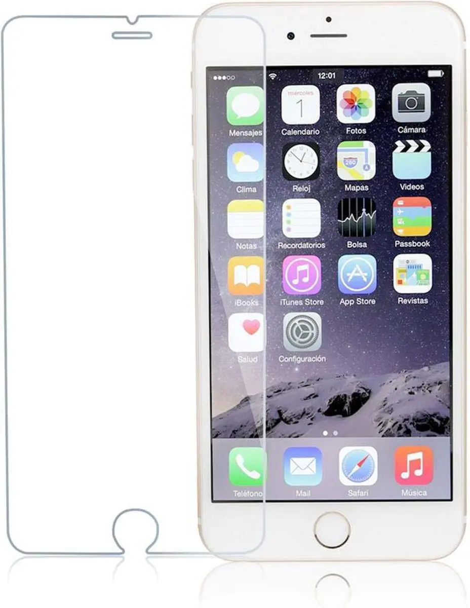 Cadorabo Pantser film geschikt voor Apple iPhone 6 PLUS / 6S PLUS in KRISTALHELD