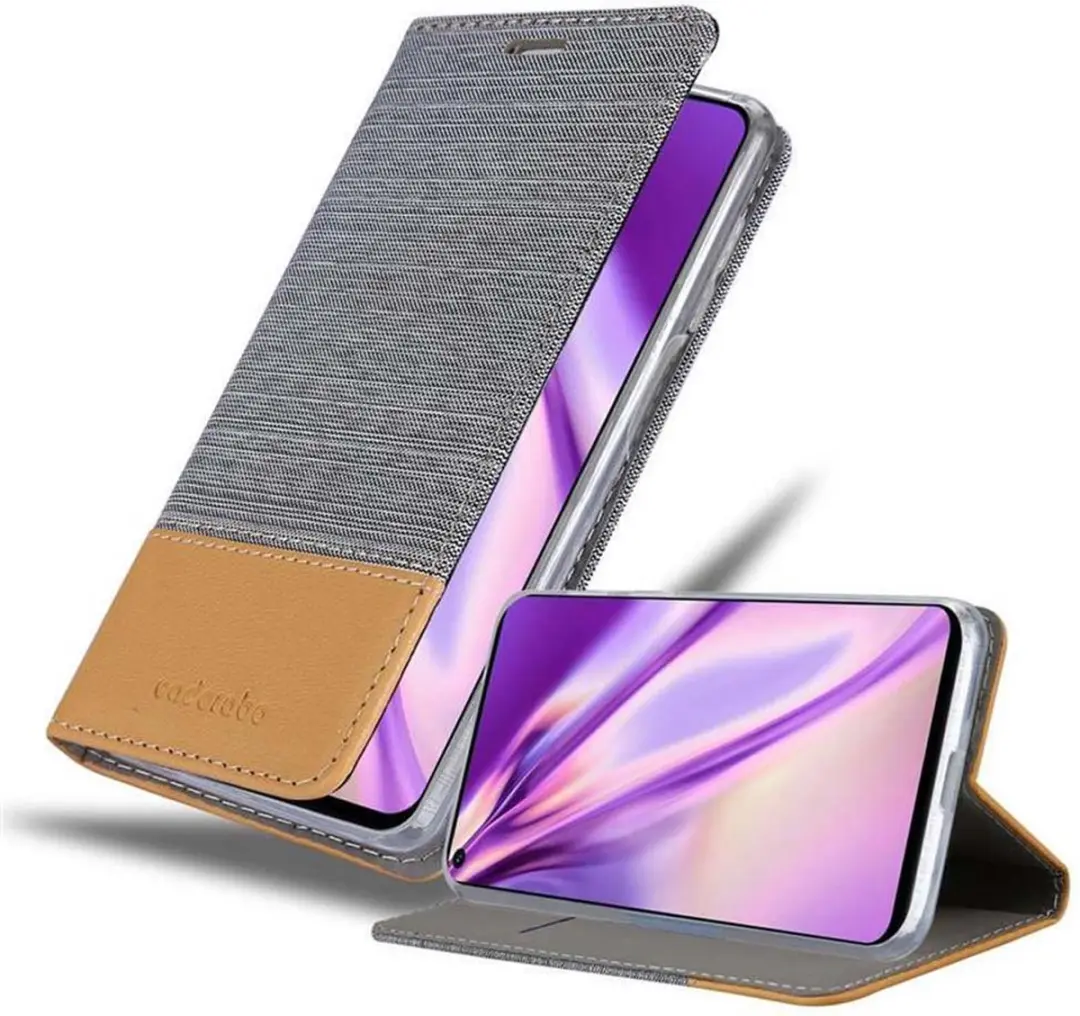 Cadorabo Hoesje geschikt voor Honor 20 / 20S / Huawei NOVA 5T in LICHTGRIJS BRUI