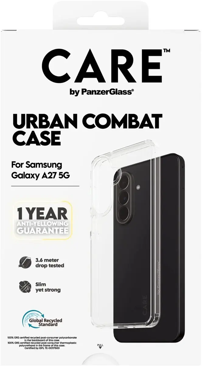 PanzerGlass Urban Combat Hoesje Galaxy A27 - Transparant - afbeelding 3 van 4