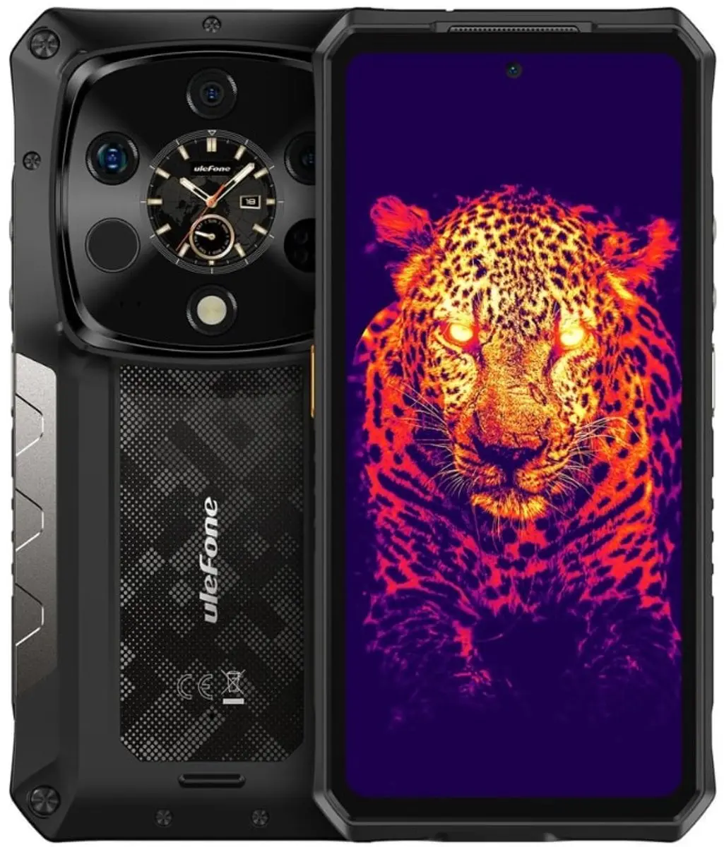 Ulefone Armor 28 Ultra Thermal ARMR28ULTTV Smartphone - Zwart - afbeelding 2 van 6