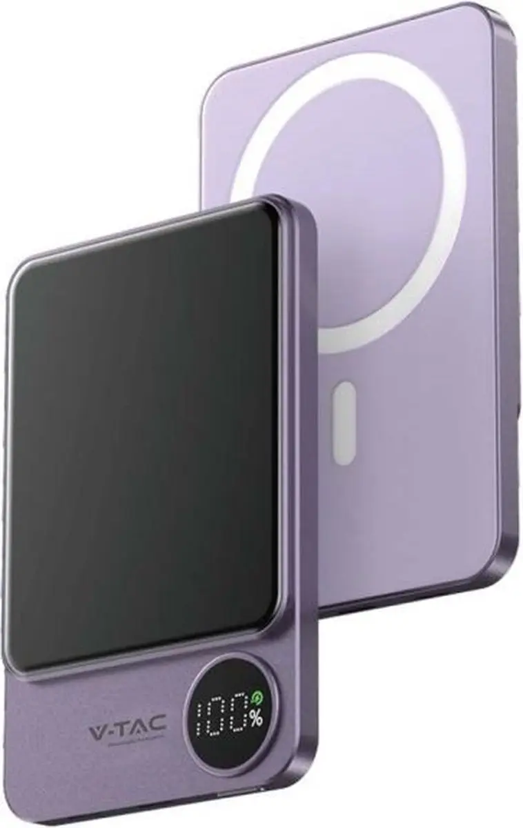 V-TAC VT-50005-P MagSafe powerbank 5000mAh 20W