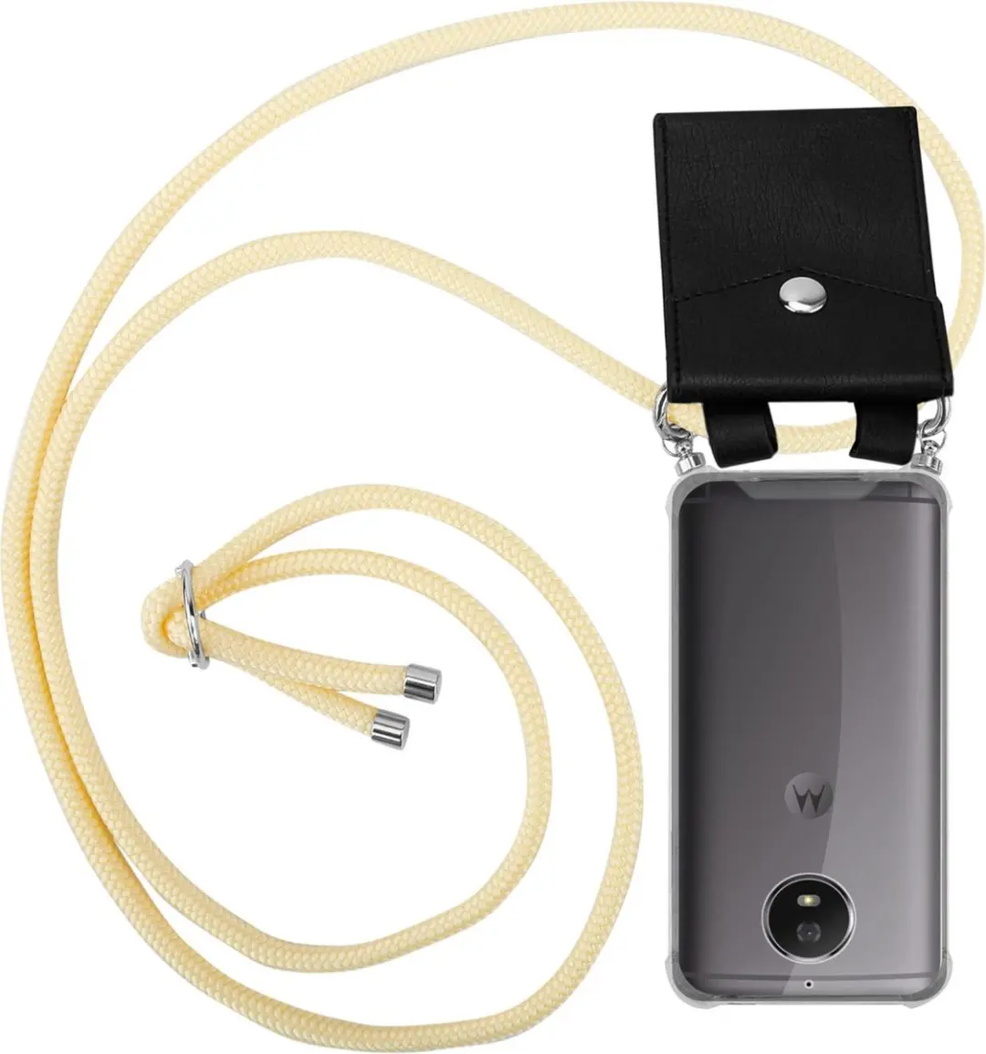 Cadorabo Hoesje geschikt voor Motorola MOTO G5S in ROOM BEIGE