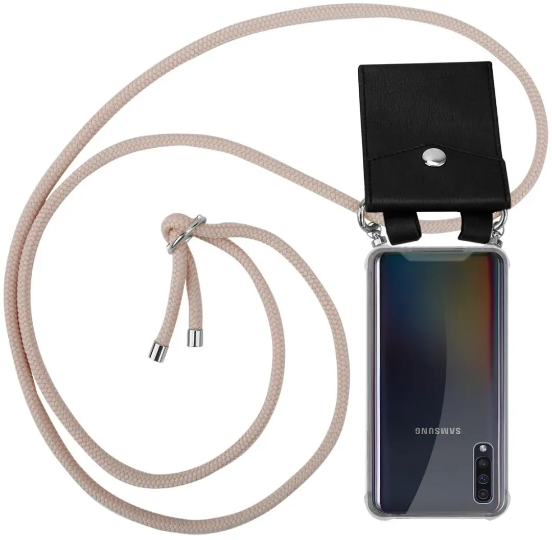 Cadorabo Hoesje geschikt voor Samsung Galaxy A50 4G / A50s / A30s in PEARLY ROSE