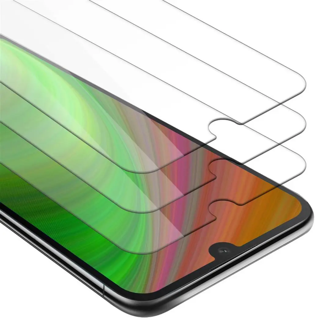 Cadorabo 3x Screenprotector geschikt voor Huawei Y5 2019 / Enjoy Play 8 / Honor