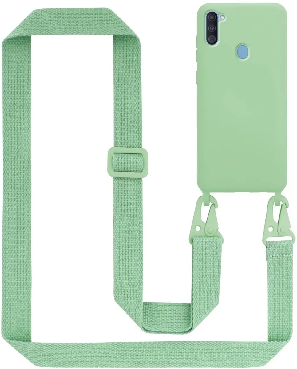 Cadorabo Mobiele telefoon ketting geschikt voor Samsung Galaxy A11 / M11 in LIQU