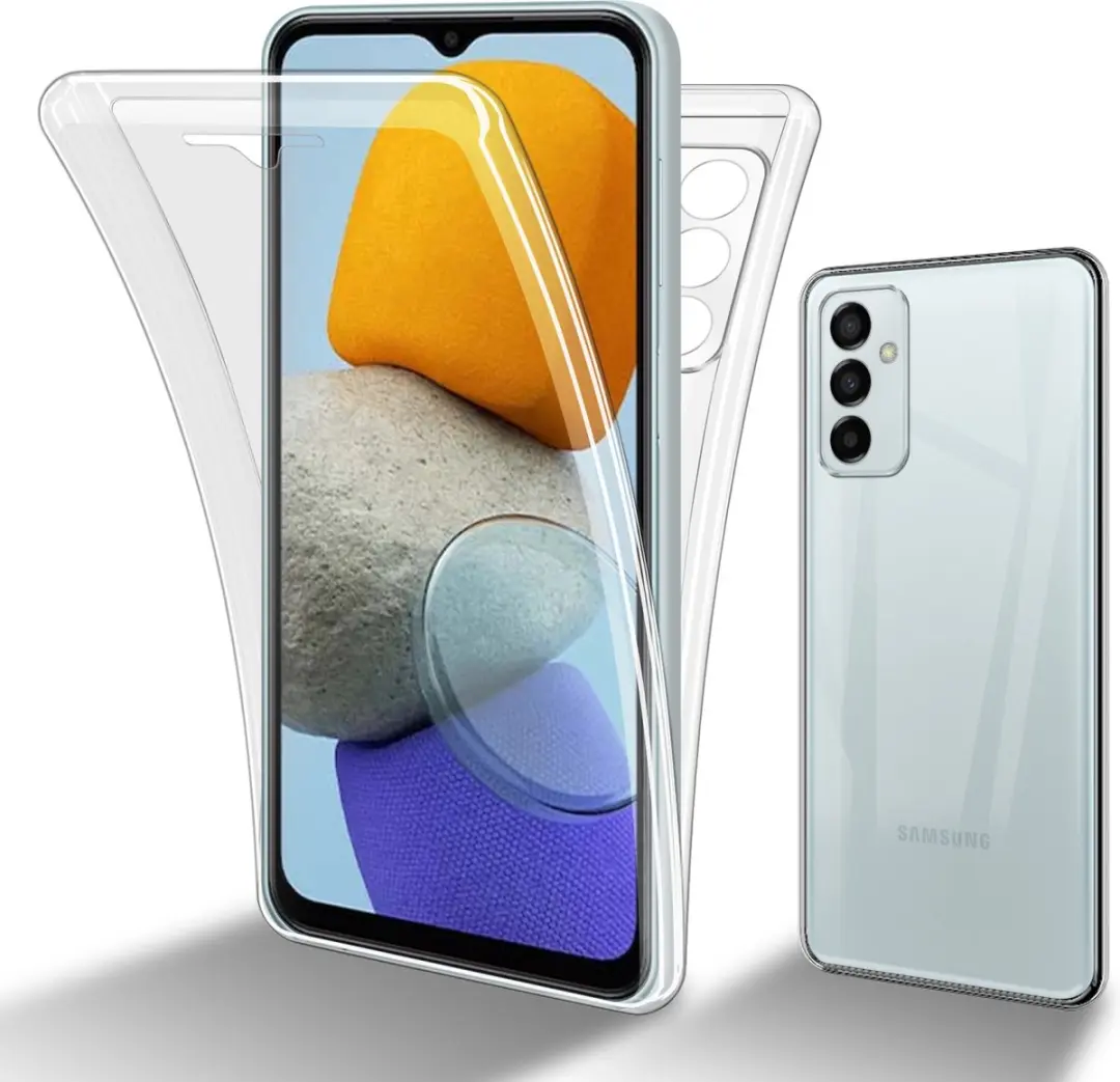 Cadorabo Hoesje geschikt voor Samsung Galaxy M23 5G in TRANSPARANT
