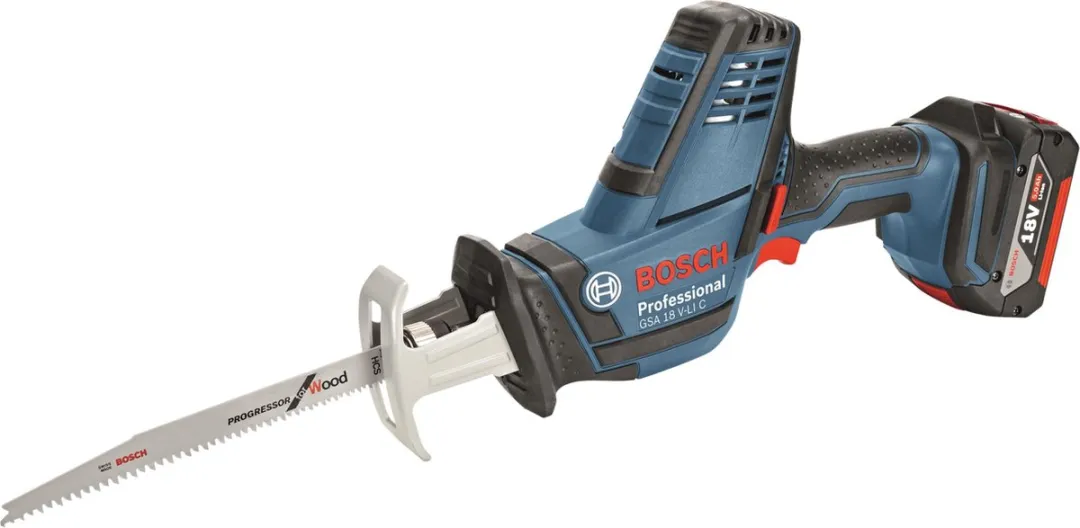 Bosch Professional GSA 18V-LI C Reciprozaag - 2x 5000mAh + Lader - afbeelding 4 van 6