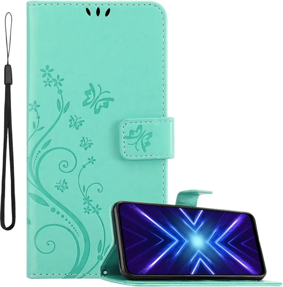 Cadorabo Hoesje geschikt voor Honor 9X in Turkoois