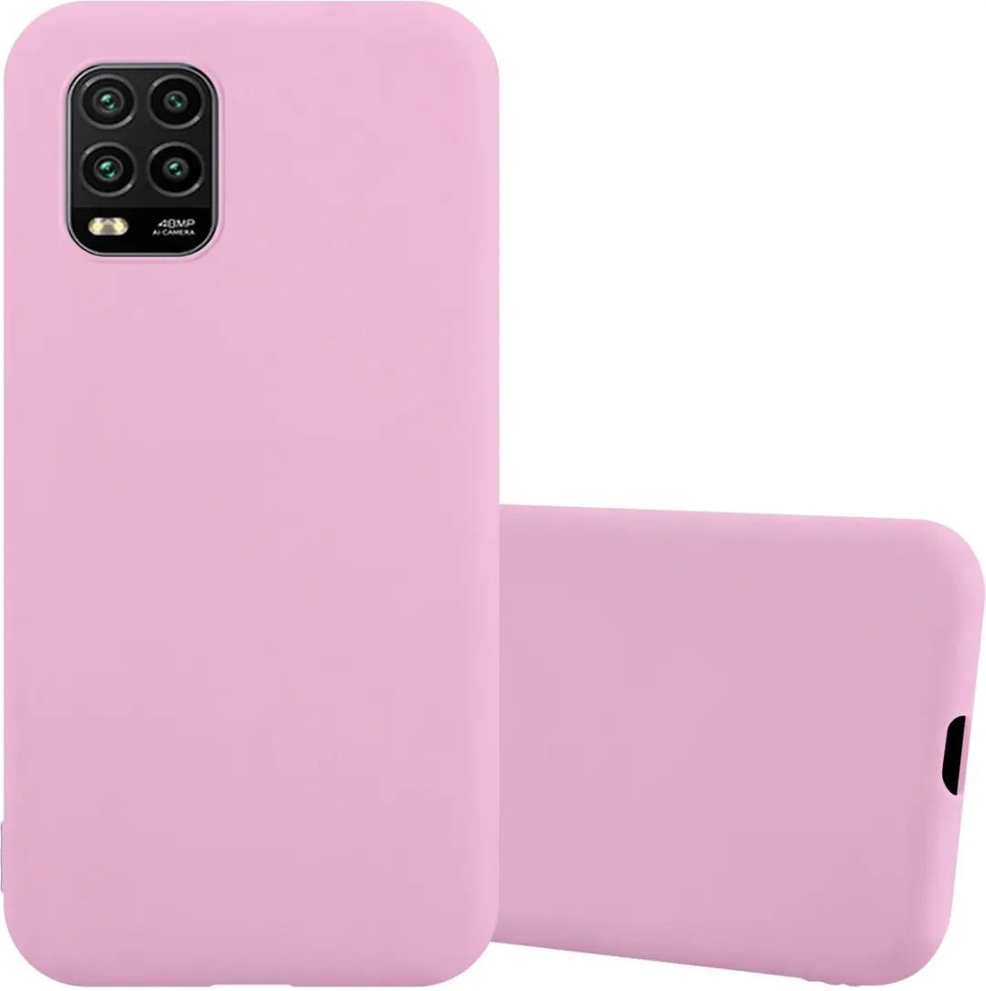 Cadorabo Hoesje geschikt voor Xiaomi Mi 10 LITE in CANDY ROSA