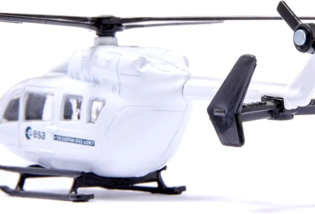 SIKU 1609 ESA Helikopter - Metaal/Kunststof - Wit