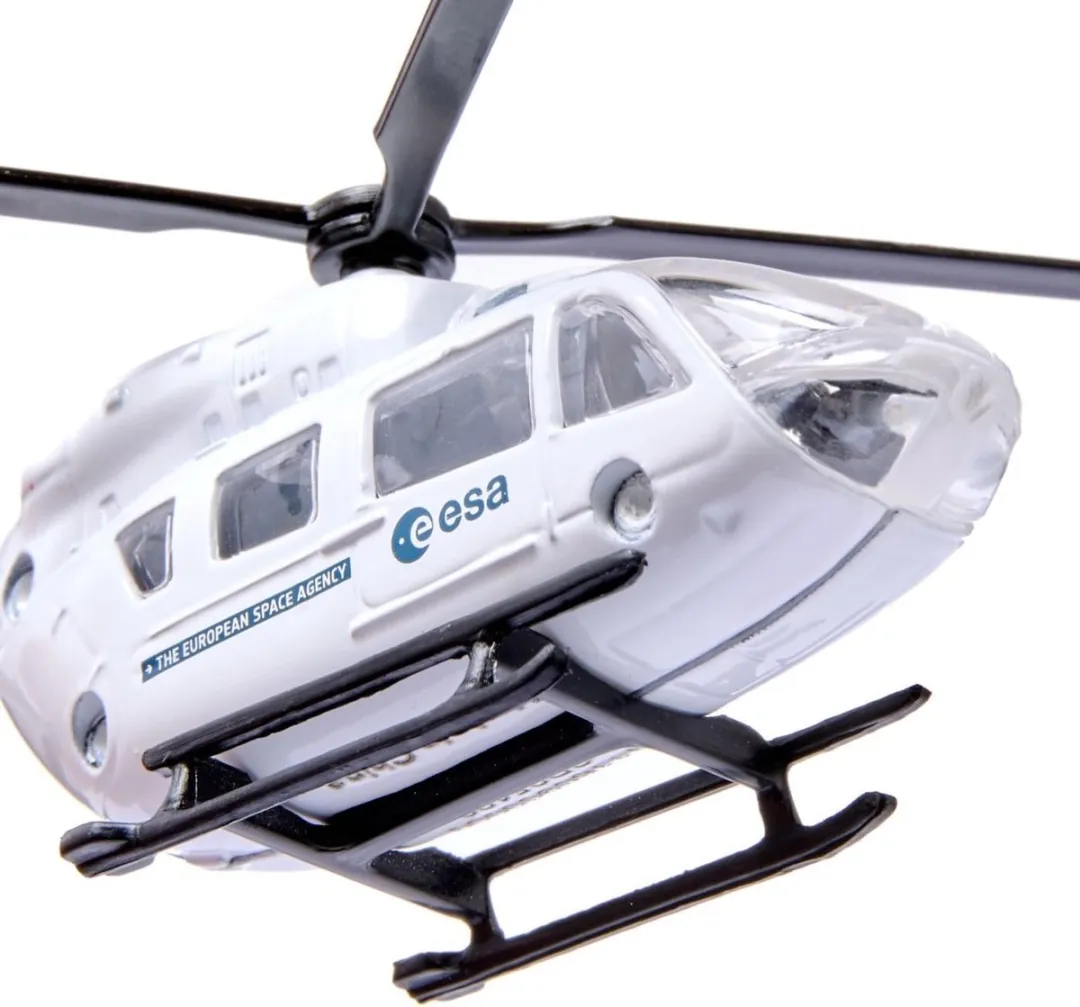 SIKU 1609 ESA Helikopter - Metaal/Kunststof - Wit