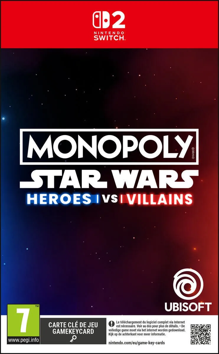 Ubisoft Monopoly Star Wars Heroes vs Villains Nintendo Switch 2