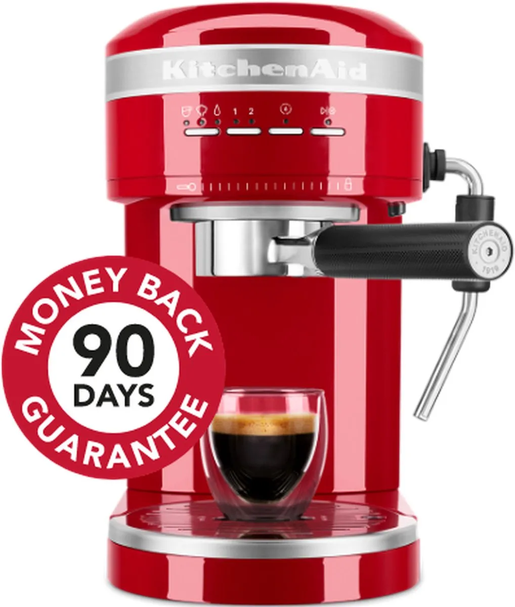 KitchenAid Artisan 5KES6503ECA Espressomachine - Appelrood
