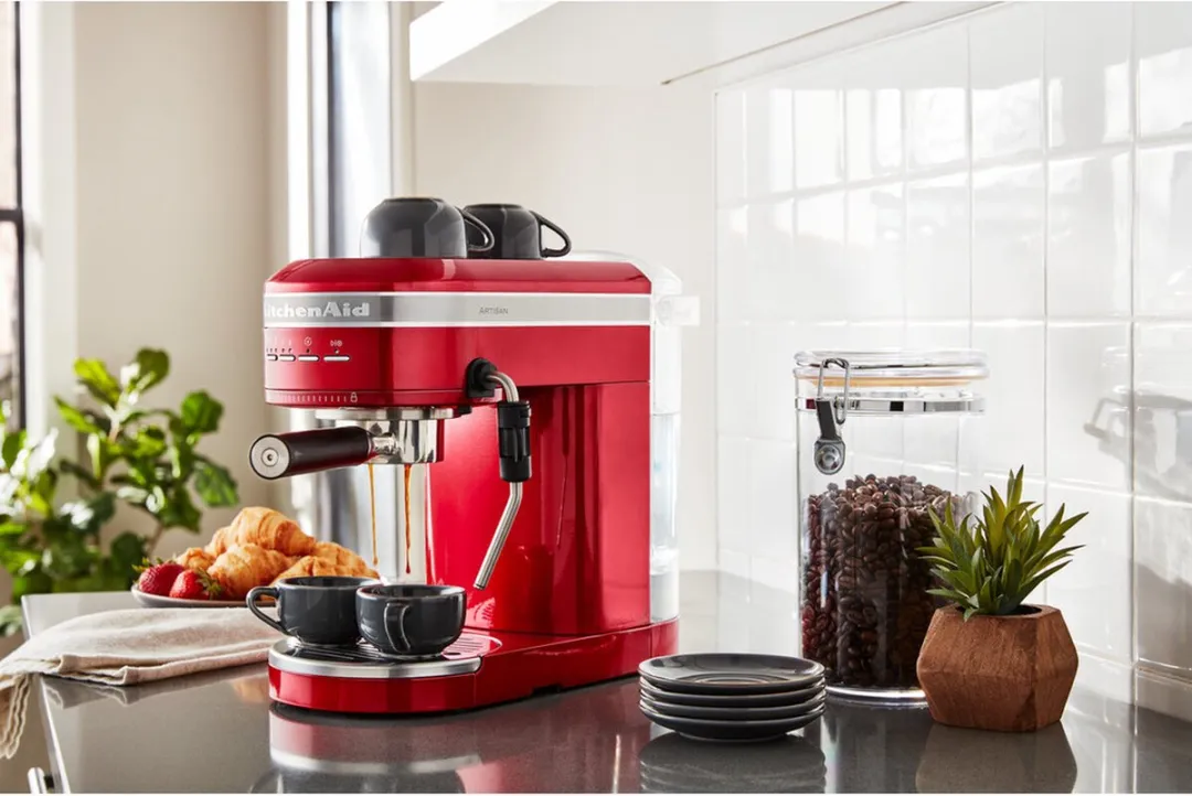 KitchenAid Artisan 5KES6503ECA Espressomachine - Appelrood