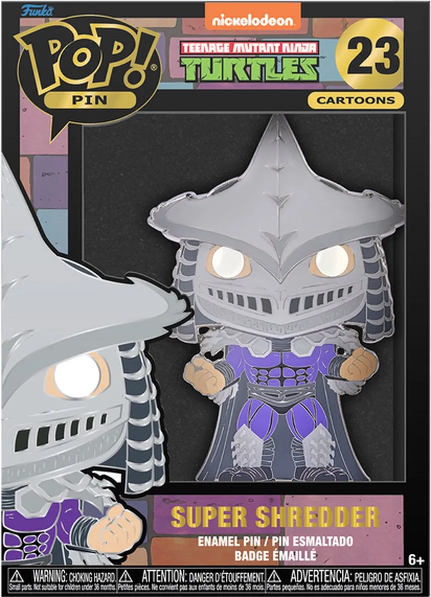 Funko Teenage Mutant Ninja Turtles POP! Super Shredder 10cm - afbeelding 4 van 6