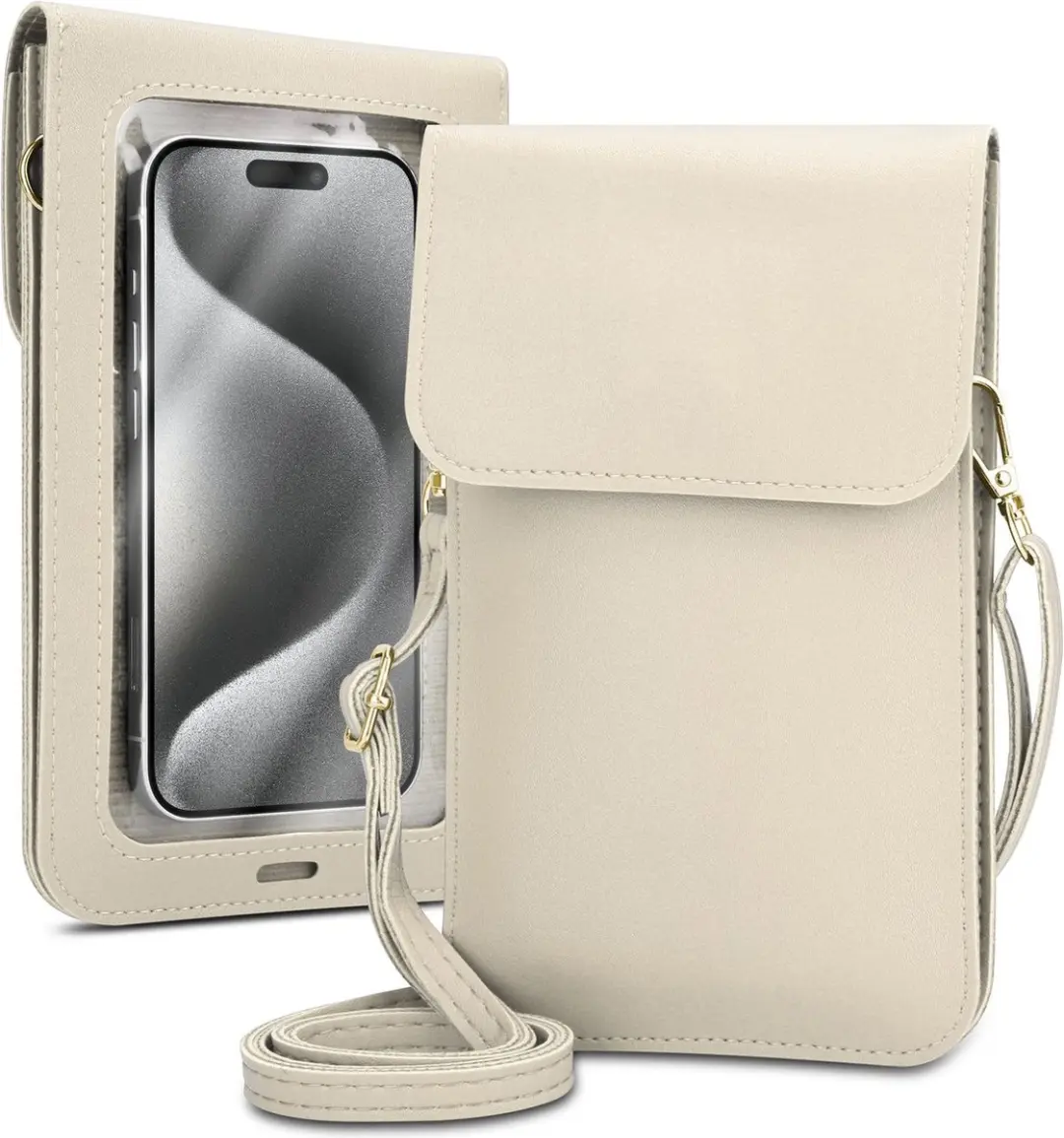 Mobielhoesje geschikt voor Xiaomi RedMi 11A / RedMi 12C / POCO C55 in WIT Etui C