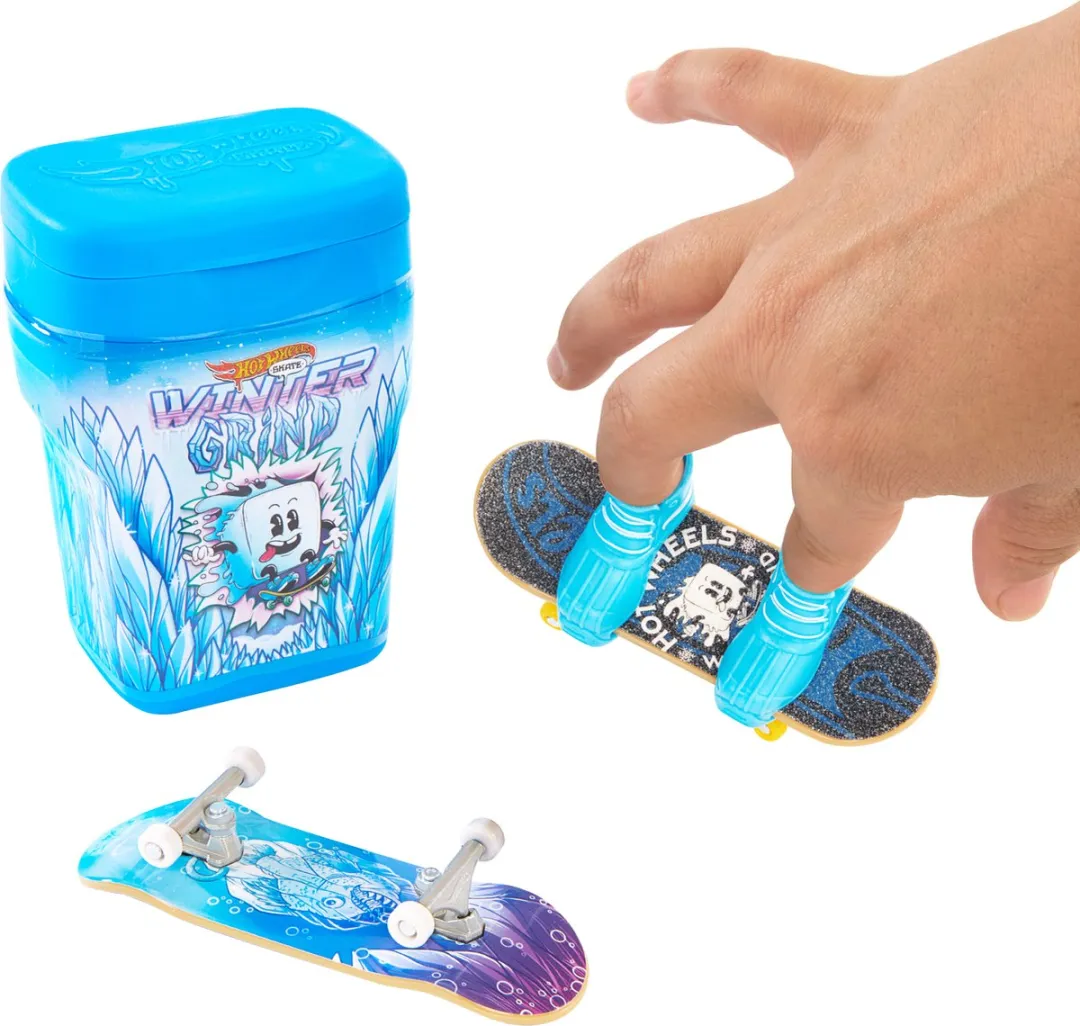 Mattel HW Skate Gum Container 2-Pack - Multikleur