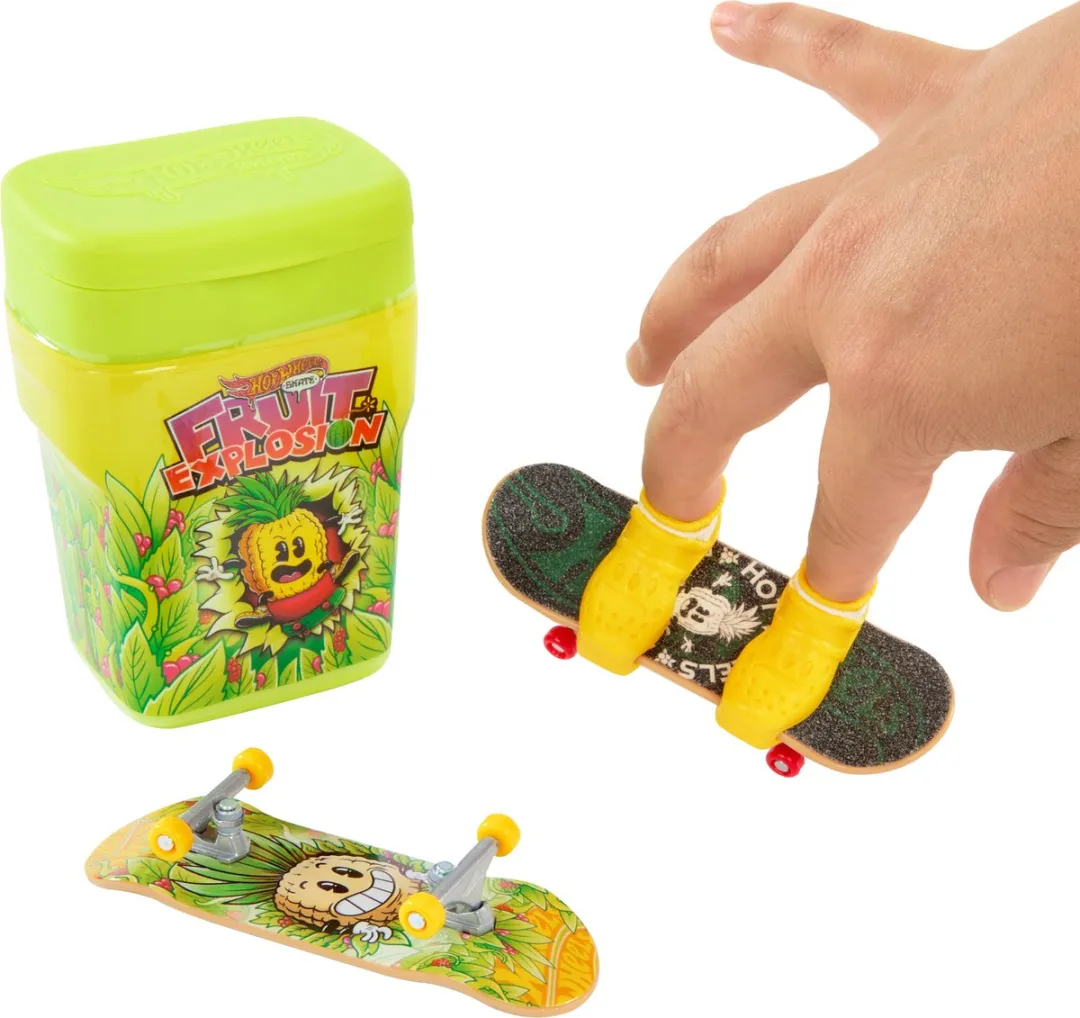 Mattel HW Skate Gum Container 2-Pack - Multikleur