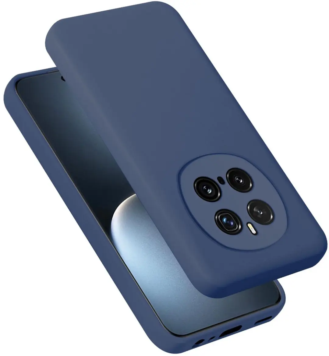 Cadorabo Hoesje geschikt voor Honor Magic 7 Pro in LIQUID BLAUW