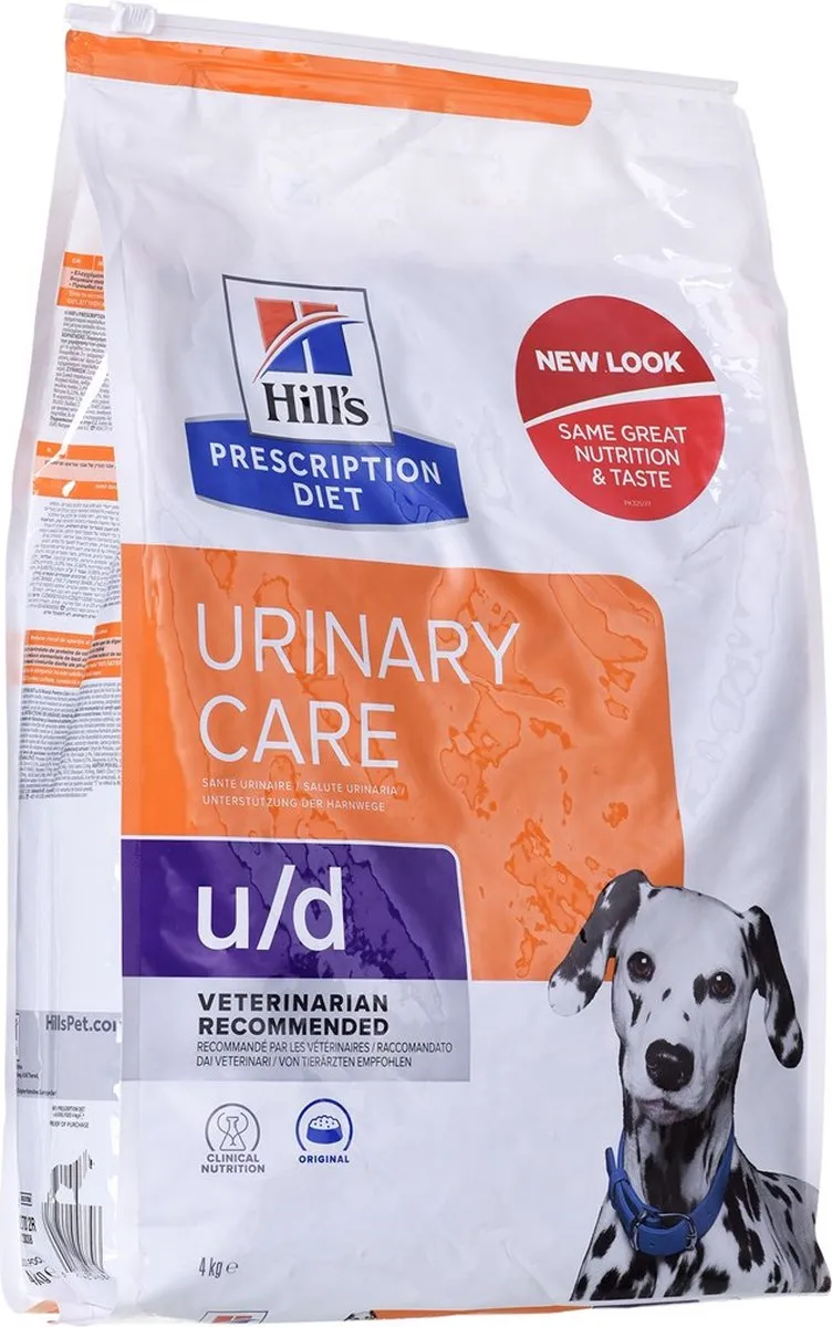 Hill's Prescription Diet Urinary Care u/d Droog Hondenvoer 4kg