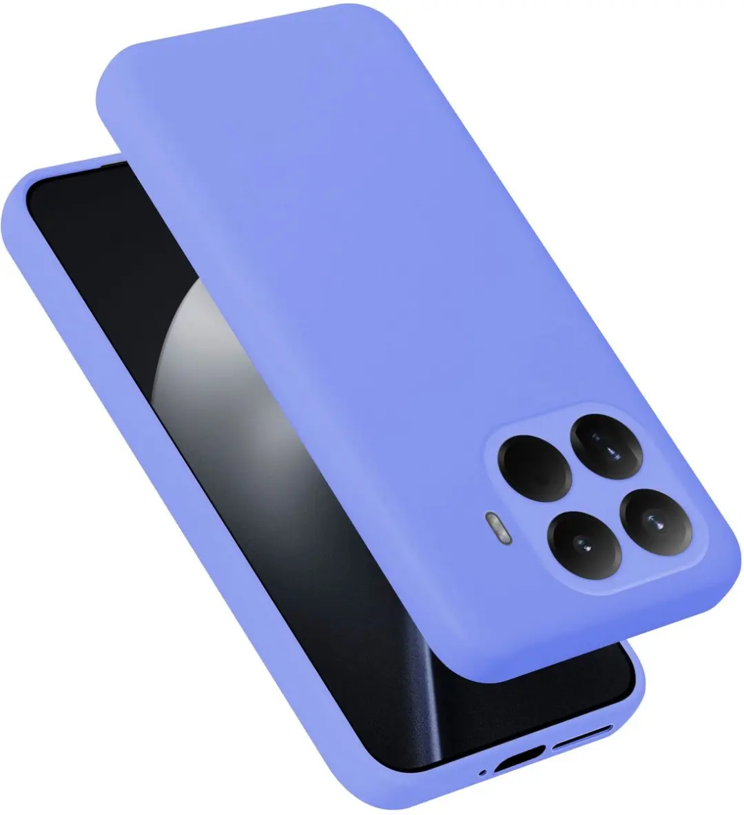 Cadorabo Hoesje geschikt voor Xiaomi 15T Pro Case in Liquid Lichte Paars Bescher