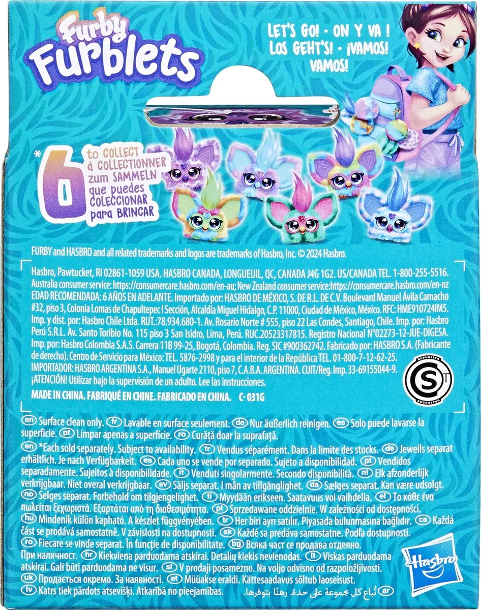 Hasbro Furby Furblets Hip-Bop - 3x AAA - afbeelding 6 van 6