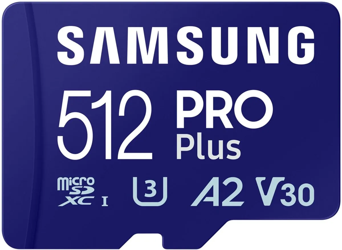 Samsung PRO Plus Micro SD 512GB - Incl. Adapter