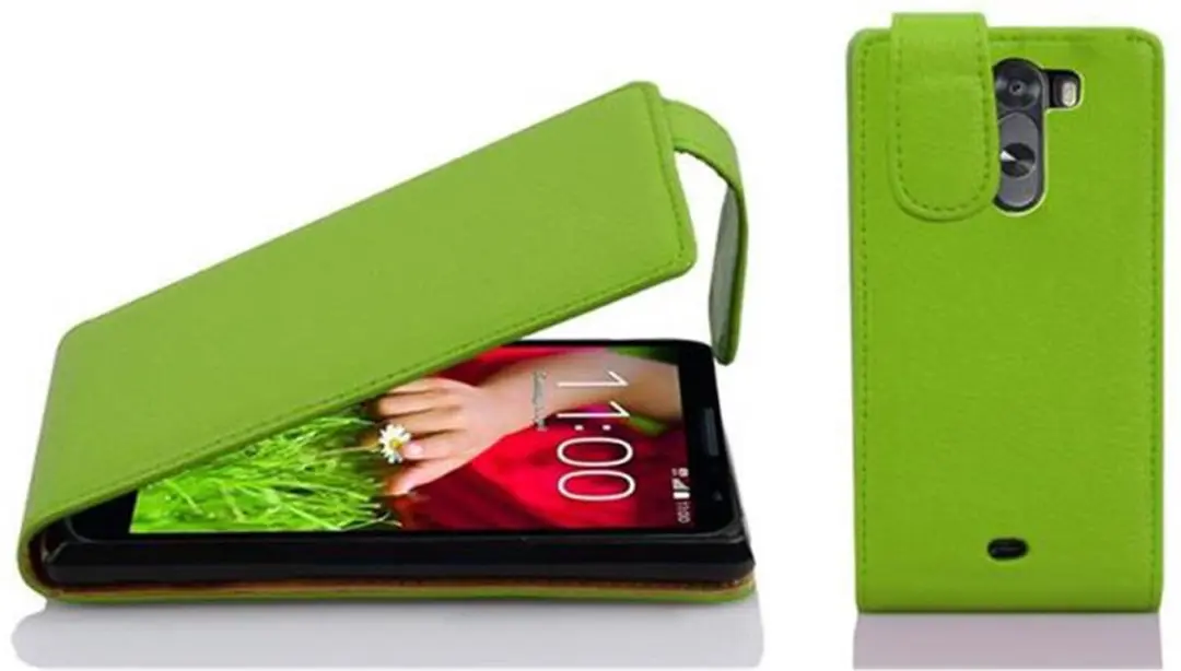 Cadorabo Hoesje geschikt voor LG G2 MINI in APPEL GROEN