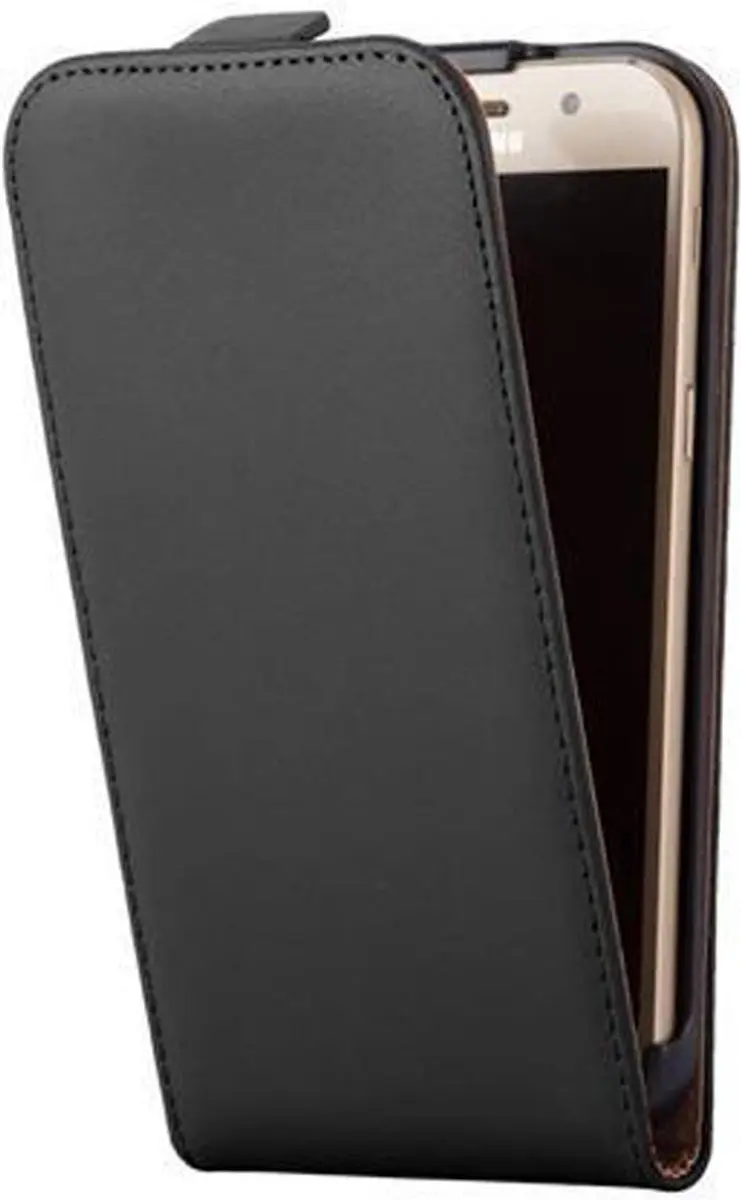 Cadorabo Hoesje geschikt voor Samsung Galaxy A3 2017 in KAVIAAR ZWART