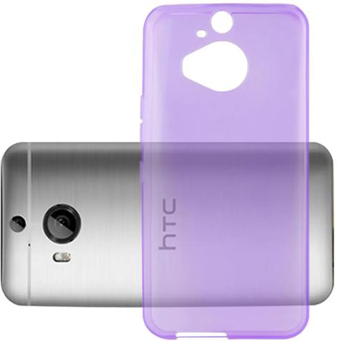 Cadorabo Hoesje geschikt voor HTC ONE M9 PLUS / ONE ME in TRANSPARANT PAARS