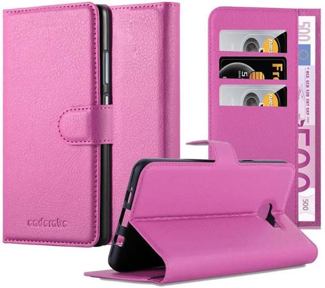 Cadorabo Hoesje geschikt voor Samsung Galaxy A9 2016 in KERSEN ROZE