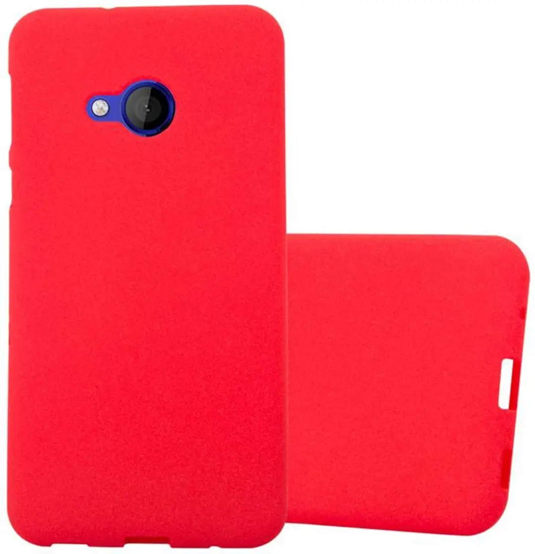 Cadorabo Hoesje geschikt voor HTC U PLAY in FROST ROOD