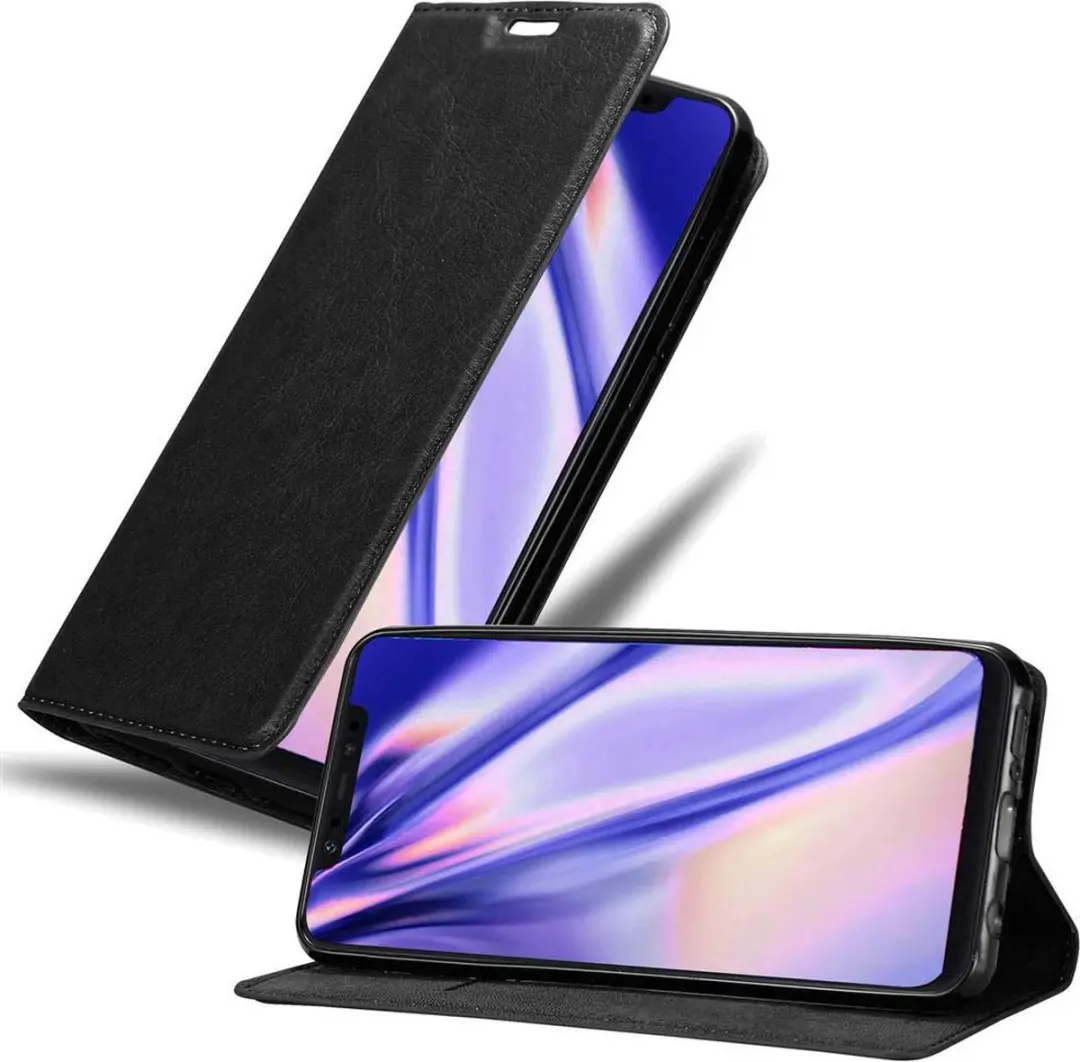 Cadorabo Hoesje geschikt voor Xiaomi Mi 8 in ZWARTE NACHT