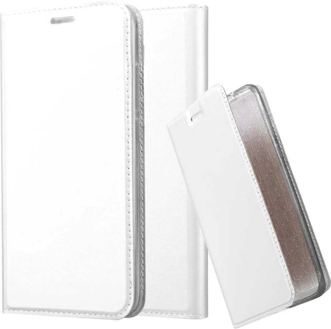 Cadorabo Hoesje geschikt voor Huawei NOVA PLUS in CLASSY ZILVER