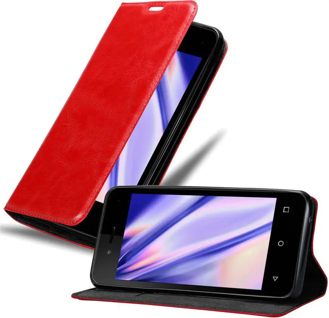 Cadorabo Hoesje geschikt voor WIKO SUNNY 3 MINI in APPEL ROOD