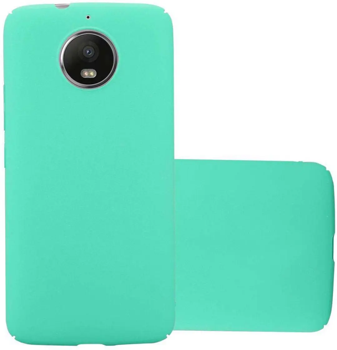 Cadorabo Hoesje geschikt voor Motorola MOTO G5S in FROSTY GROEN
